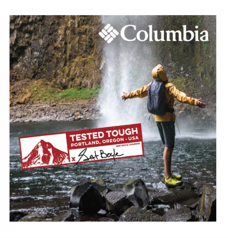 Columbia sportswear age clearance requirement