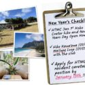 Photos of Waimanalo and a checklist with "Apply for HTMC resident caretaker"